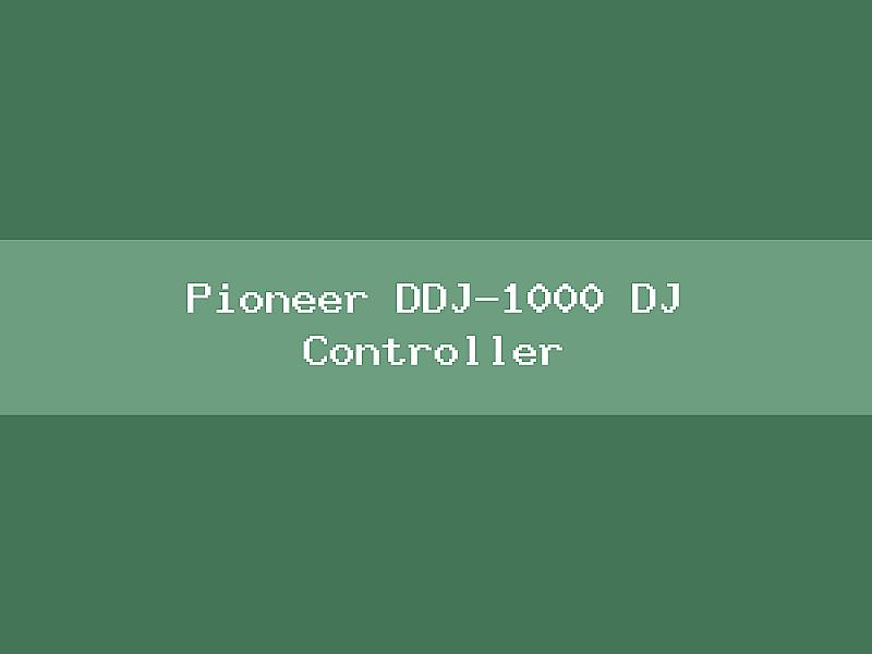 Pioneer DDJ-1000 DJ Controller